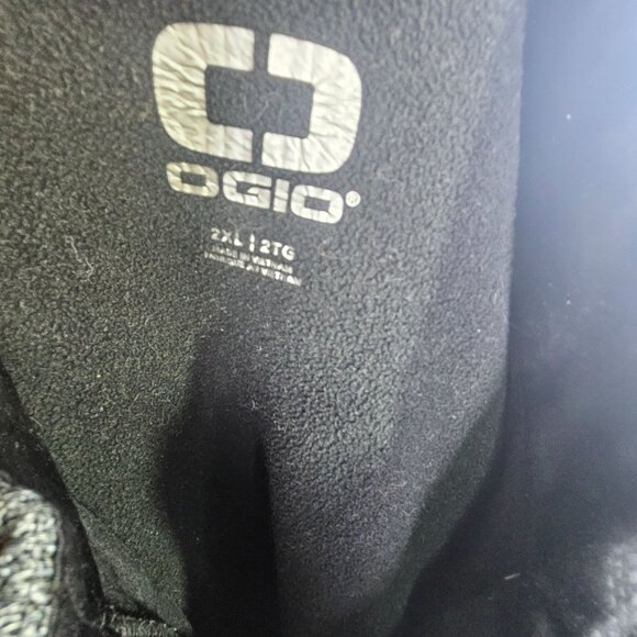 Ogio Gray Full-Zip Jacket With Red U Logo 2X-Large - Picture 4 of 8